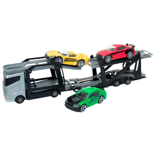 Грузовик Teamsterz Car Transporter with Cars 1373621
Черный
Разноцветный  photo 4