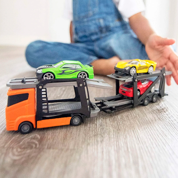 Грузовик Teamsterz Car Transporter with Cars 1373621
Черный
Разноцветный  photo 6