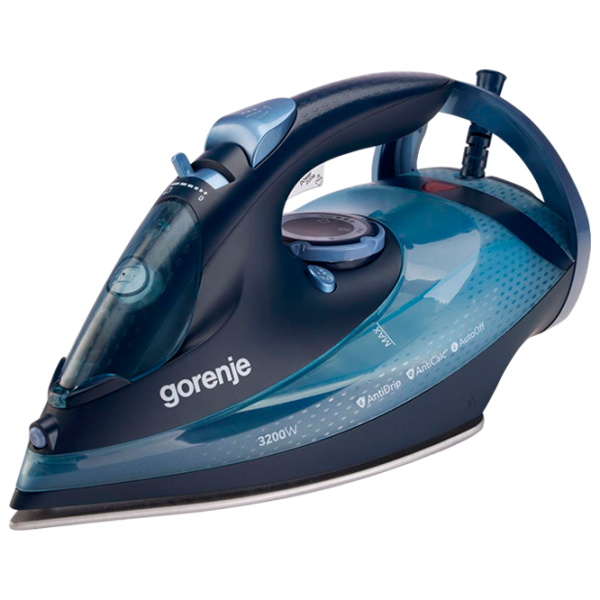 Fier de călcat Gorenje SIH3200DB Dark Blue 3200 W, 40 g/min, 0.42 l, Ceramică photo 1
