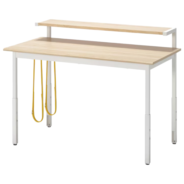 Masă gaming Ikea Utvisning White  photo 1