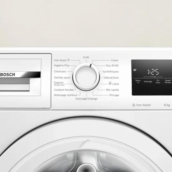 Mașină de spălat Bosch WAN24228FR White 8 kg, 1200 rpm, A photo 5