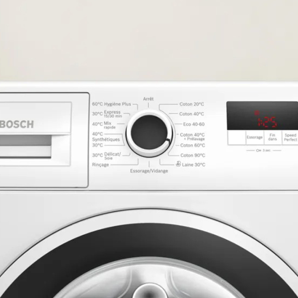 Mașină de spălat Bosch WGE02408FR White 7 kg, 1400 rpm, A photo 4