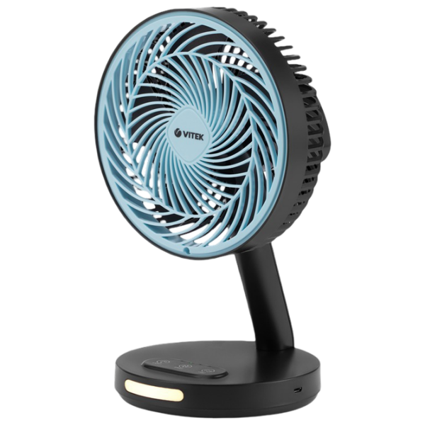 Ventilator Vitek VT-2072 Black 10 W, Electronic, Numărul de viteze: 3 photo 1