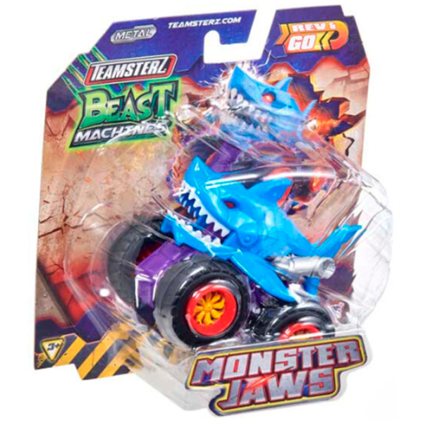 Машинка Teamsterz Beast Machines Monster Jaws 1417627
Черный
Разноцветный  photo 7