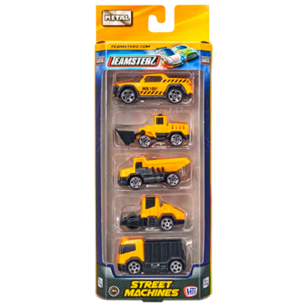 Комплект машин Teamsterz Street Machines Die-Cast 1417044
Черный
Разноцветный  photo 2