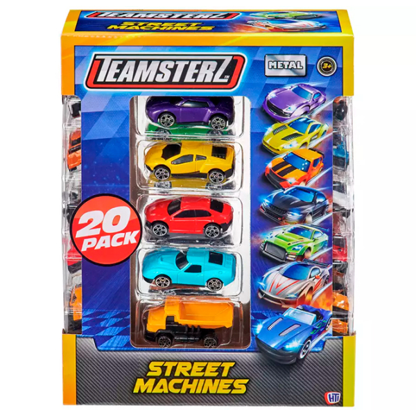 Комплект машин Teamsterz Street Machines Die-Cast 1400010
Черный
Разноцветный  photo 7