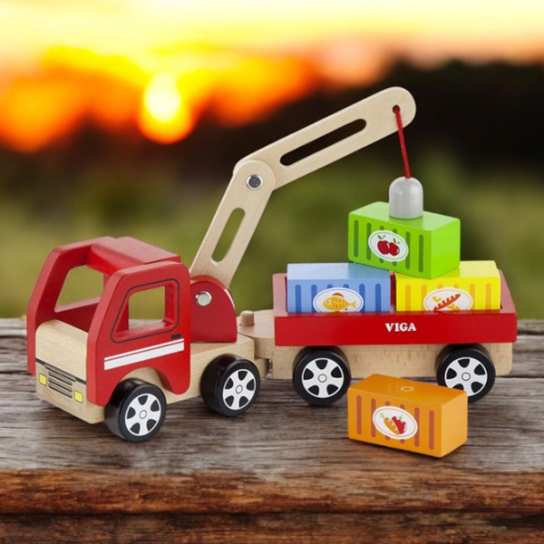 Грузовик VIGA Crane truck 50690
Зелёный
Красный  photo 4