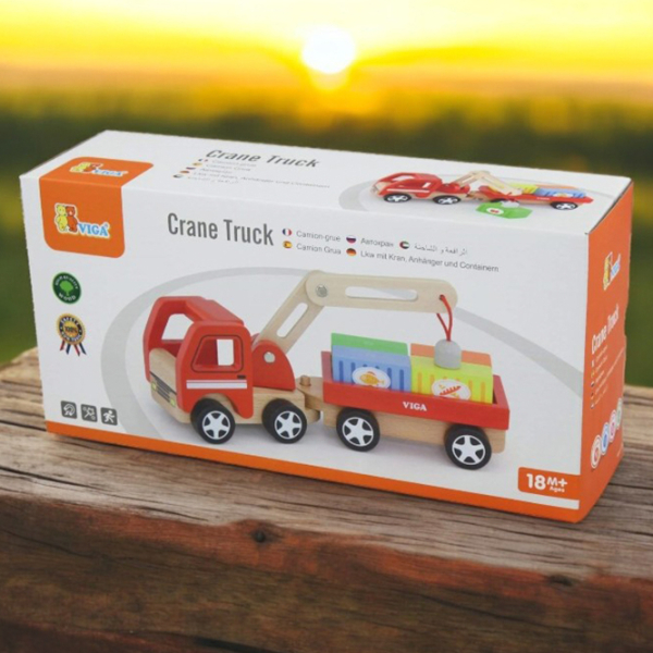 Грузовик VIGA Crane truck 50690
Зелёный
Красный  photo 6