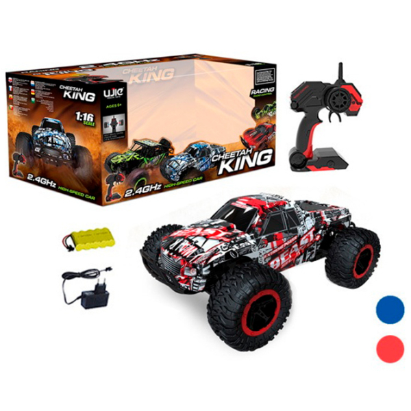 Машинка Essa Toys Cheetah King Beast UJ99-2611BK
Red
Черный  photo 4