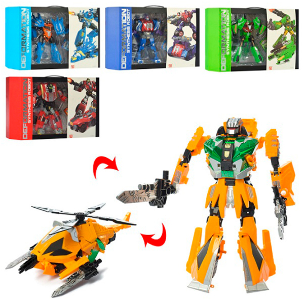 Mașină-transformer Essa Toys 5502 Gray
Multicolor  photo 3