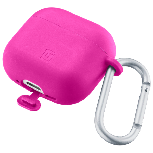 Чехол для наушников Apple AirPods 4 (Bounce Case) Розовый Cellularline, Силикон photo 2