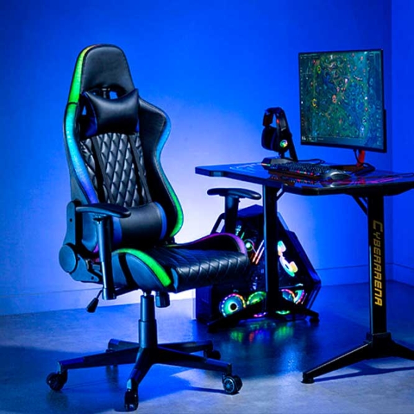 Игровое кресло LUMI CH06-30 Черный   photo 4