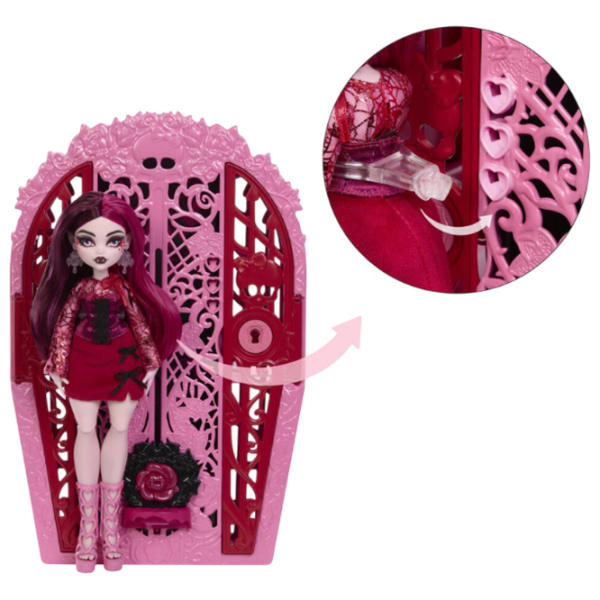 Păpușă Mattel Skulltimate Secrets Draculaura model HYT72 4+ photo 6