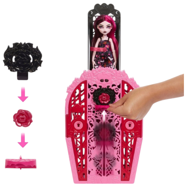 Păpușă Mattel Skulltimate Secrets Draculaura model HYT72 4+ photo 7
