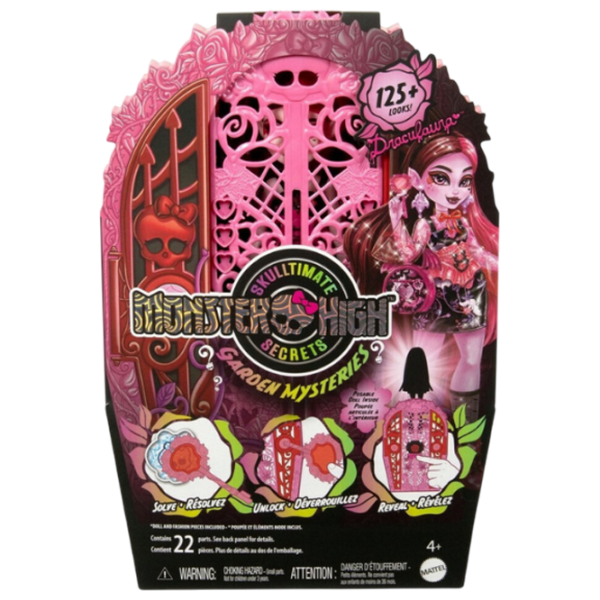 Păpușă Mattel Skulltimate Secrets Draculaura model HYT72 4+ photo 10