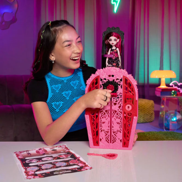 Păpușă Mattel Skulltimate Secrets Draculaura model HYT72 4+ photo 11
