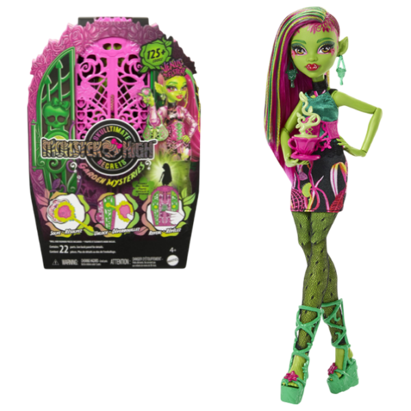 Păpușă Mattel Skultimate Secrets Venus McFlytrap model HYT75 4+ photo 1