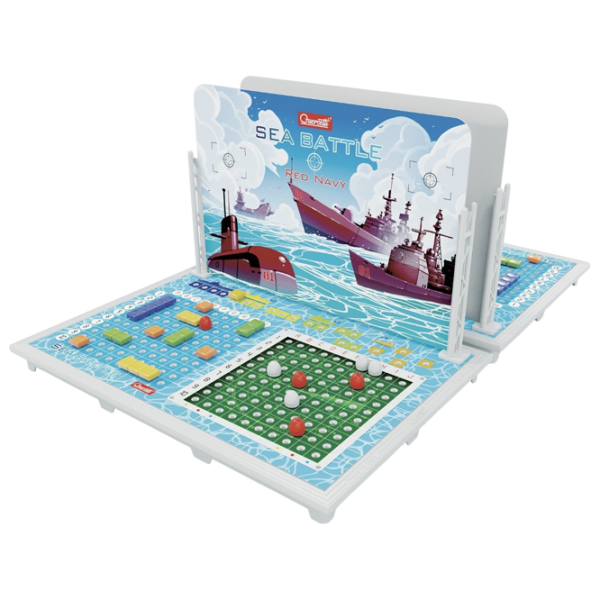 Настольная игра Quercetti Sea Battle Стратегия, 6+