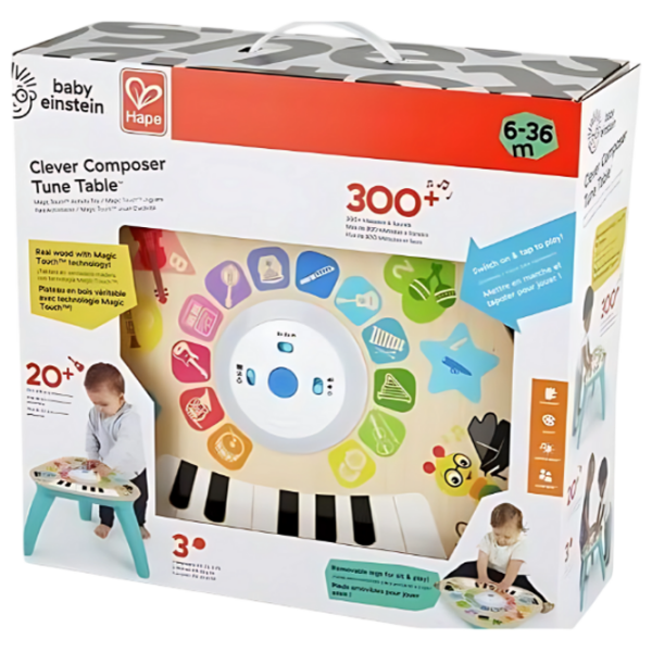 Развивающий набор Hape Baby Einstein Intelligent Composer Развитие, 0.6+ photo 4