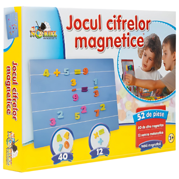 Joc educativ Noriel Magnetic Numbers Dezvoltare, 3+ photo 3