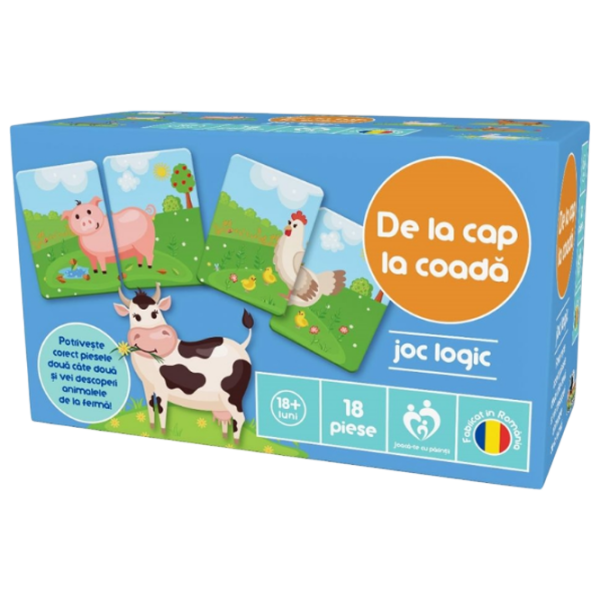 Joc educativ Noriel De la cap la coadă Dezvoltare, 1.5+ photo 3