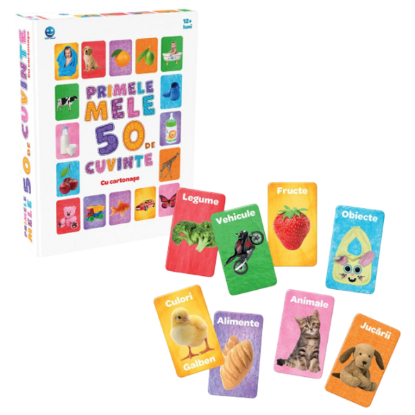 Joc educativ Noriel Primele mele 50 de cuvinte Dezvoltare, 1+ photo 2