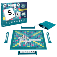 Настольная игра Mattel 2 in 1 Scrabble Core Refresh Стратегия, 8+