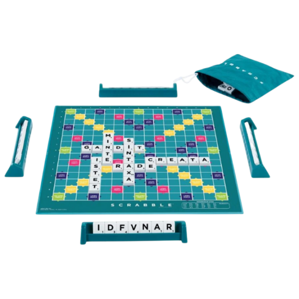 Настольная игра Mattel 2 in 1 Scrabble Core Refresh Стратегия, 8+ photo 3