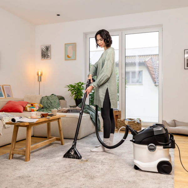 Aspirator cu spălare KARCHER SE5 + CVH 2 White 1000 W | Umedă | Sac | 4 l photo 15