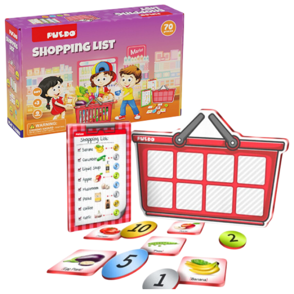 Joc educativ Puedo Shopping List Dezvoltare, 1+ photo 1