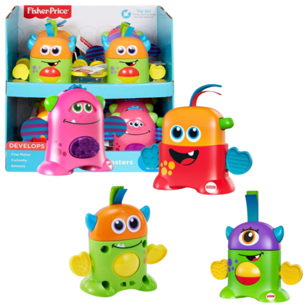 Joc educativ Fisher Price Mini Monster Dezvoltare, 3+ photo 1