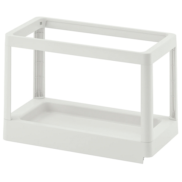 Set de sortare a deșeurilor Ikea Hallbar Gray Plastic, 20l photo 2