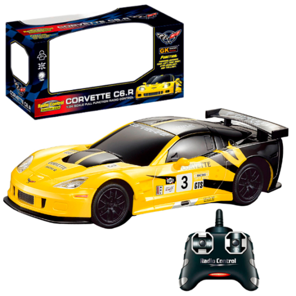 Машинка RC Corvette C6.R 866-2417
Черный
Разноцветный  photo 7