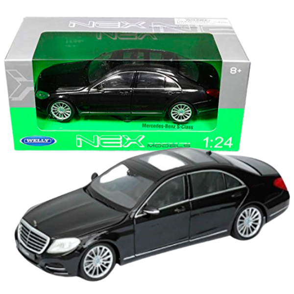 Машинка Welly Mercedes Benz S-Class 24051
Серый
Черный  photo 2