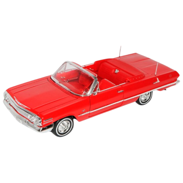 Mașină Welly Chevrolet Impala 1963 22434
Crom
Red  photo 1