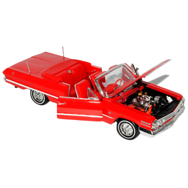 Mașină Welly Chevrolet Impala 1963 22434
Crom
Red  photo 2