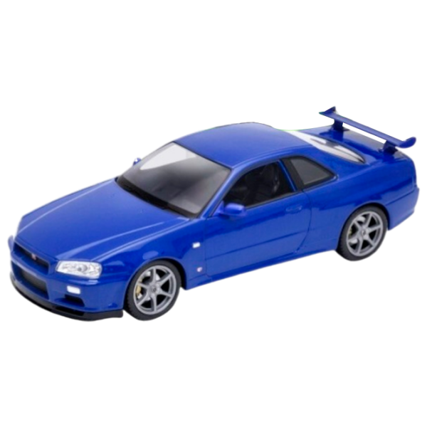 Машинка Welly Die Cast Nissan Skyline GT-R 24108
Серый
Синий  photo 1