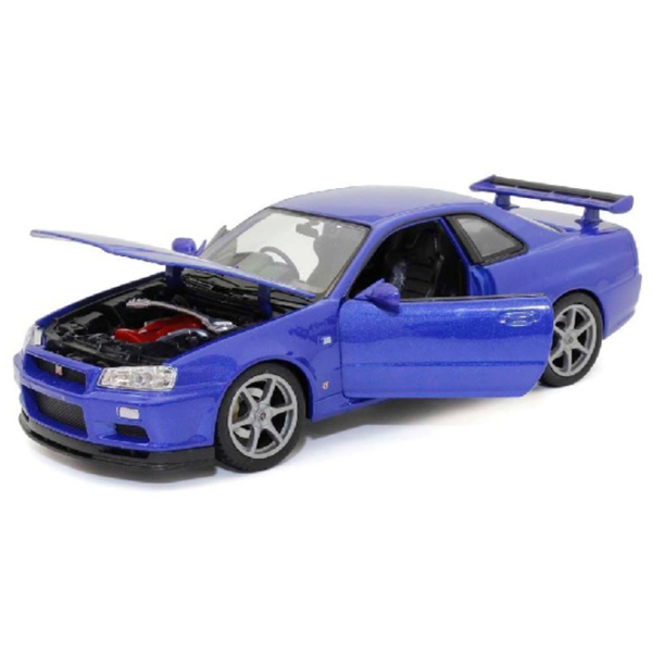 Машинка Welly Die Cast Nissan Skyline GT-R 24108
Серый
Синий  photo 3