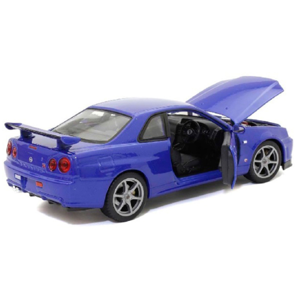 Машинка Welly Die Cast Nissan Skyline GT-R 24108
Серый
Синий  photo 5
