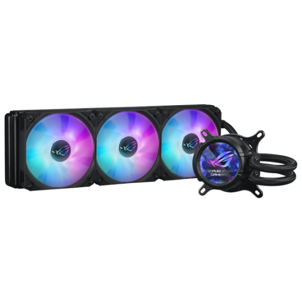 Жидкостное охлаждение Asus ROG Strix LC III 360 ARGB LCD Черный  photo 1