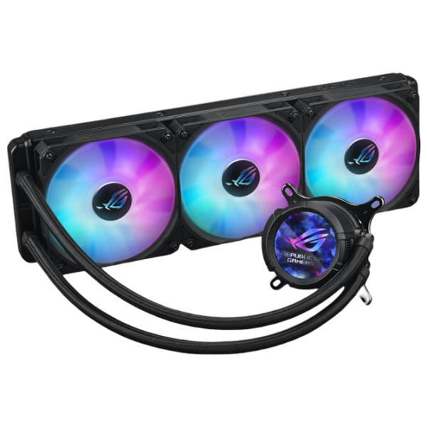 Жидкостное охлаждение Asus ROG Strix LC III 360 ARGB LCD Черный  photo 3