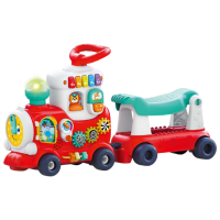 Jucărie de împins și tras Hola Toys HE8990 Red 0+