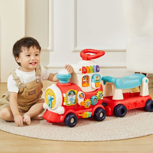 Игрушка каталка Hola Toys HE8990 Красный 0+ photo 8