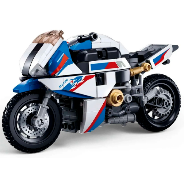 Constructor Sluban S1000MS Blue Numărul de piese 242, 6+ photo 5