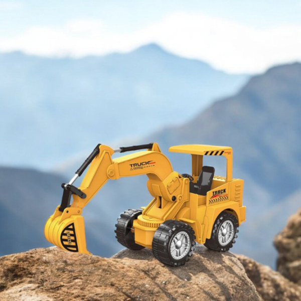 Экскаватор Essa Toys Multifunctional Engineering Vehicle 99-50A
Серый
Желтый  photo 5