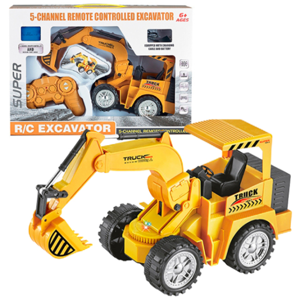Экскаватор Essa Toys 66-29 Серый
Желтый  photo 5