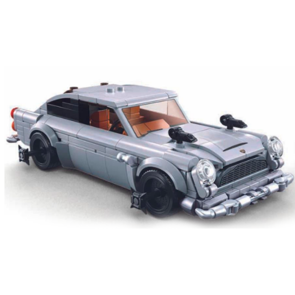 Constructor Sluban Spy car Gray Numărul de piese 325, 10+ photo 4