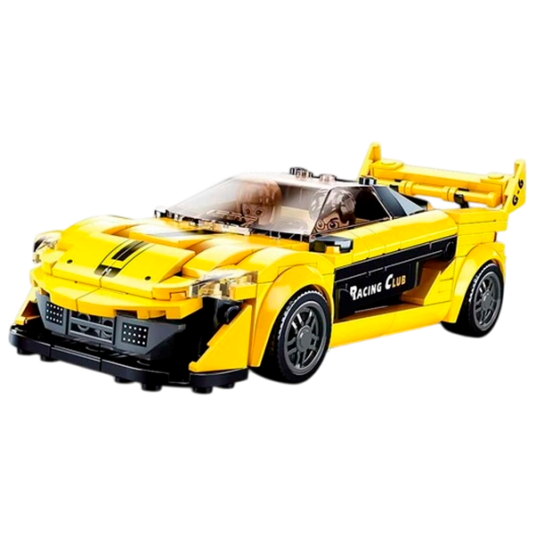 Constructor Sluban Racing Car English Yellow Numărul de piese 283, 8+ photo 1