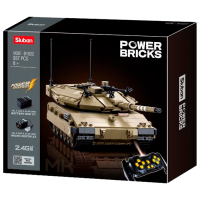 Constructor cu telecomandă Sluban Merkava MK4 Gray Numărul de piese 891, 8+