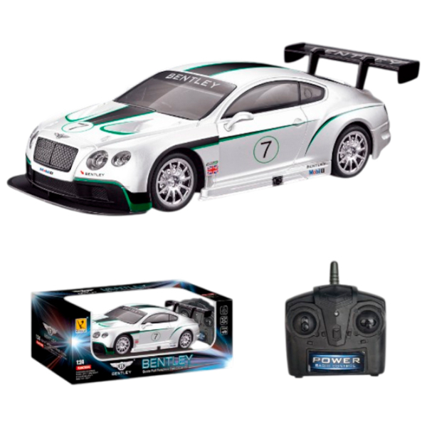 Машинка RC Bentley GT3 866-2426
Зелёный
Белый  photo 2